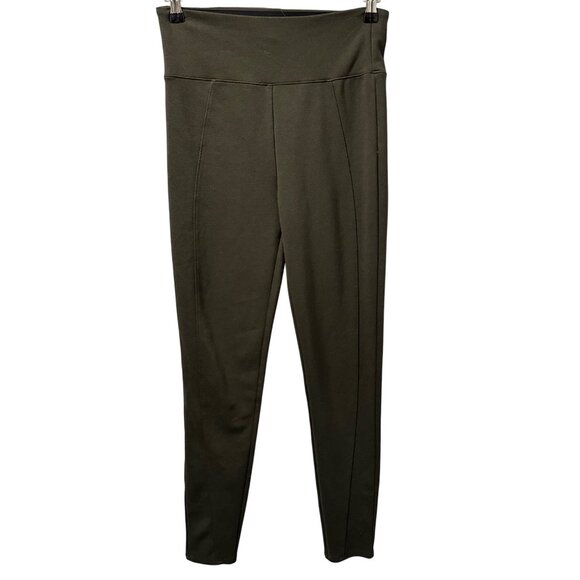 Assets By Spanx Womens Olive Green High-Waisted Leggings Sz L - Picture 5 of 12